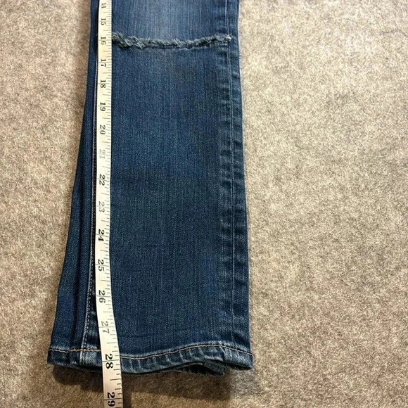 PAIGE Jeans, Skyline Ankle Peg. Size 27. Unique Knee Detail! - Picture 3 of 11